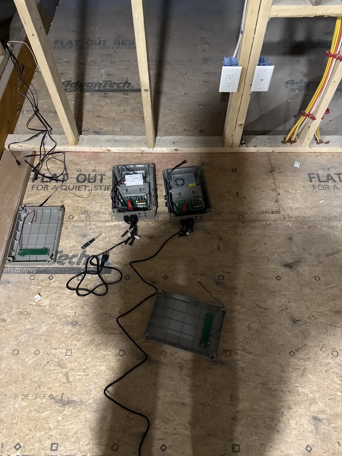 Clean, organized power & control